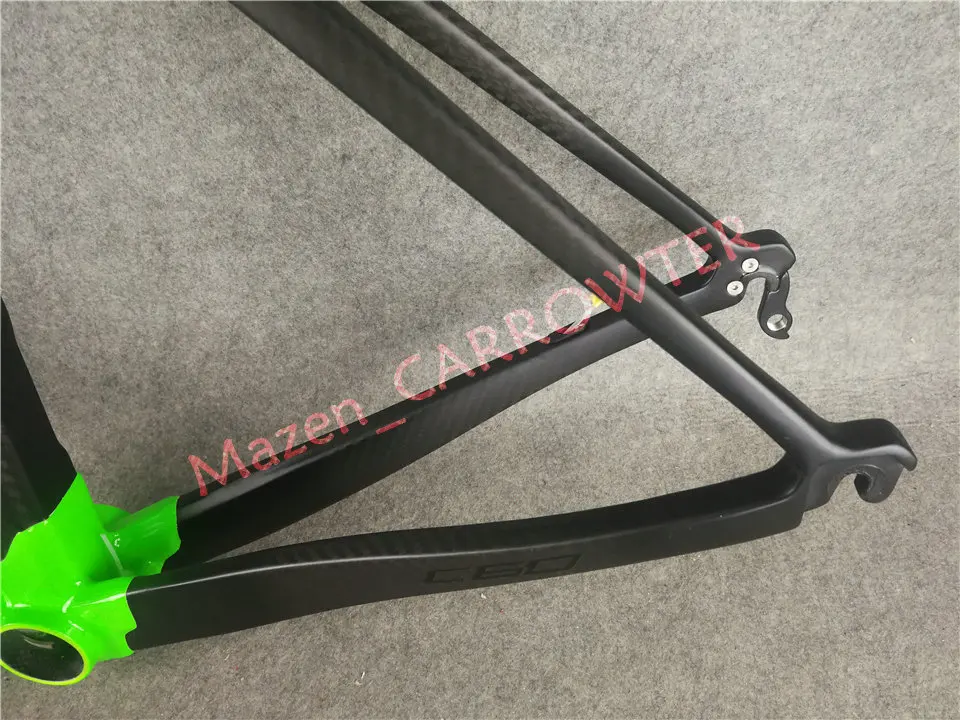 T1000 3K матовый-глянцевый черно-зеленый Colnago C60 карбоновая рама для дорожного велосипеда C60 с XS/S/M/L/XL на ваш выбор