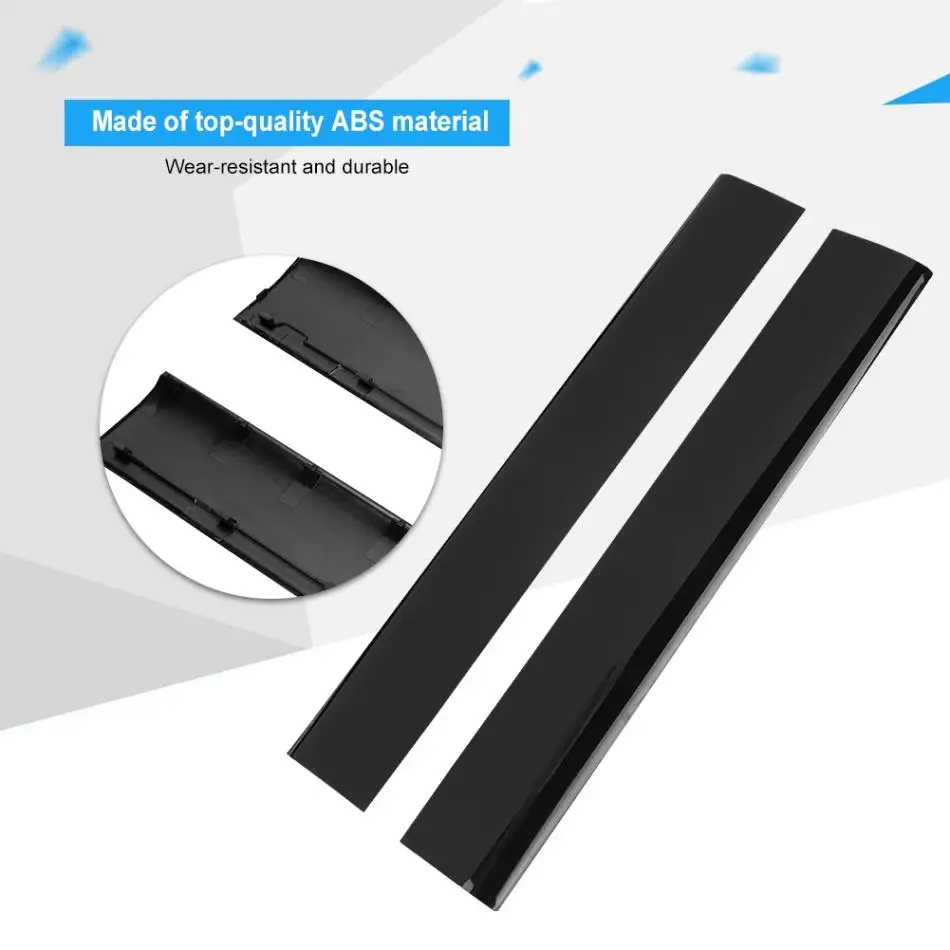Черный чехол для замены левой и правой лицевой панели для PS3 Slim Console
