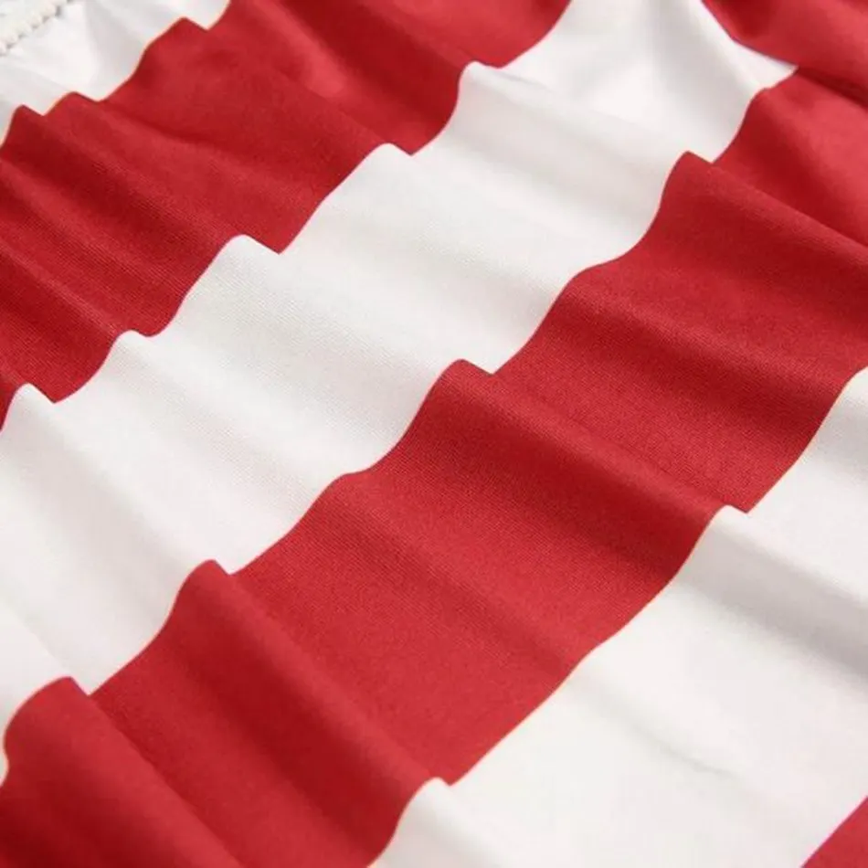 mom and daughter dress Flag Dress 03 (3)