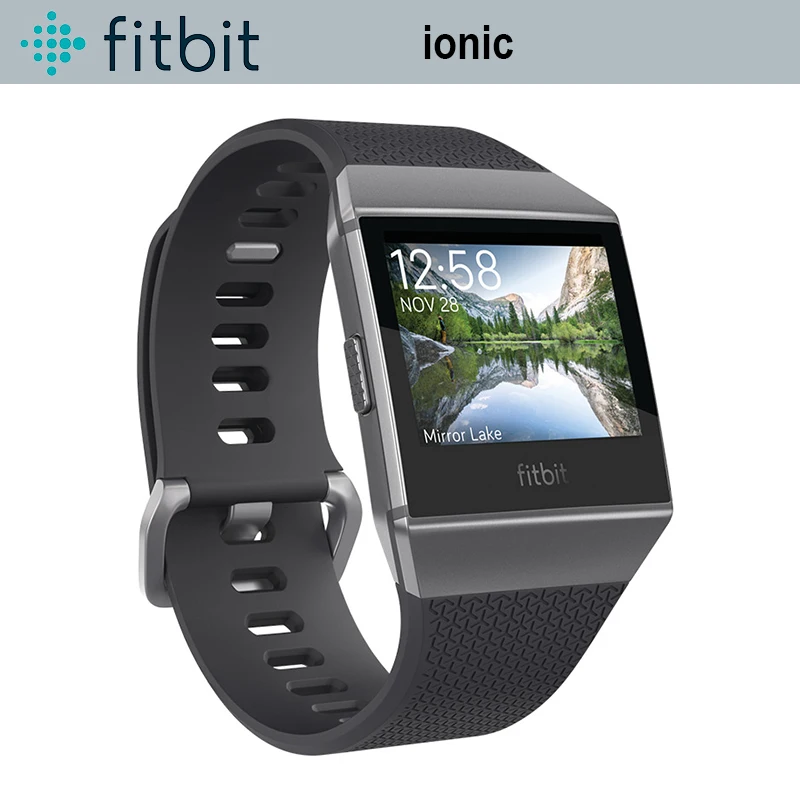 Fitbit ionic Смарт часы gps Bluetooth Спорт пульсометр плавает SmartTrack носимая Электроника