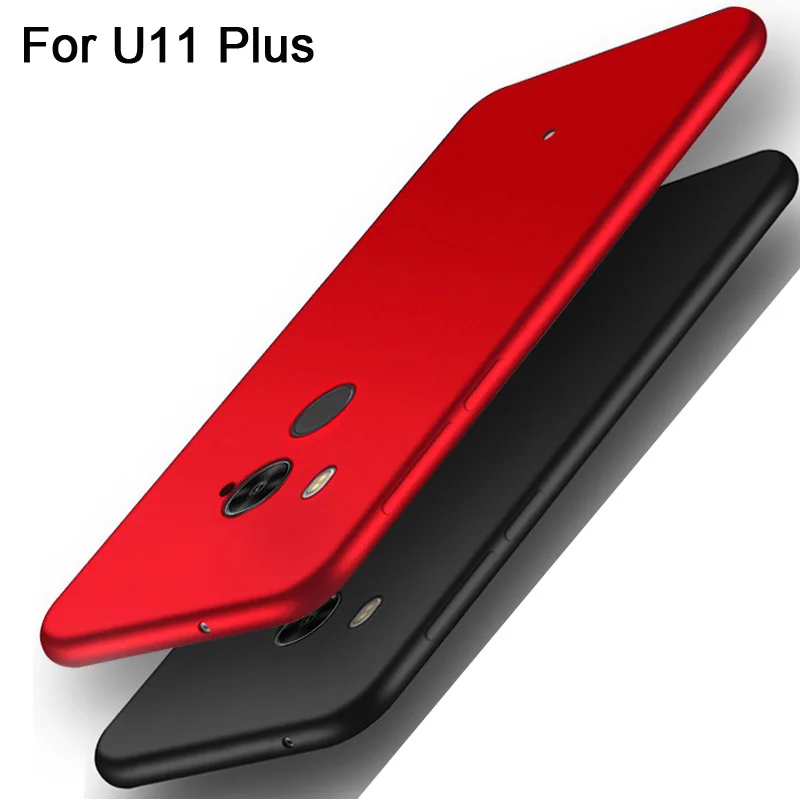 Мягкий силиконовый резиновый Простой Противоударный чехол из ТПУ для HTC U11 plus
