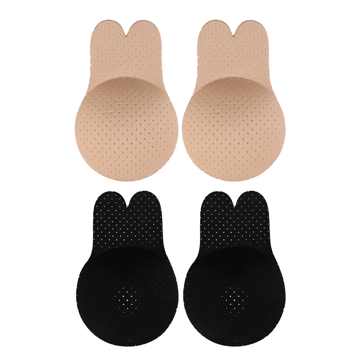 Women Bra Nipple covers Strapless Reusable Self-adhesive Breathable Invisible Push Up Bra Nipple Covers Breast Lifts Tape Women