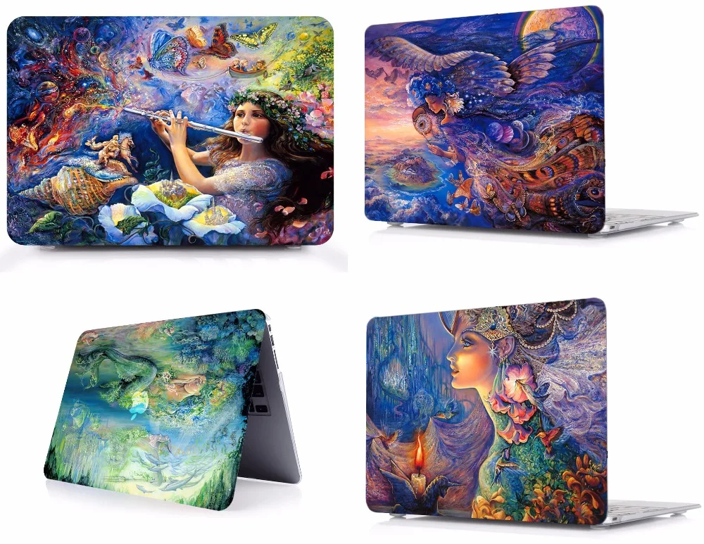 

Laptop Protective Hard Shell Case Keyboard Smart Cover Skin Sleeve Set Fit 11 12 13 15"Apple Macbook Air Pro Retina Touch Bar ST