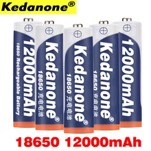 18650 аккумуляторная батарея 3,7 V 18650 12000mAh емкость литий-ионная аккумуляторная батарея для фонарика фонарь батарея