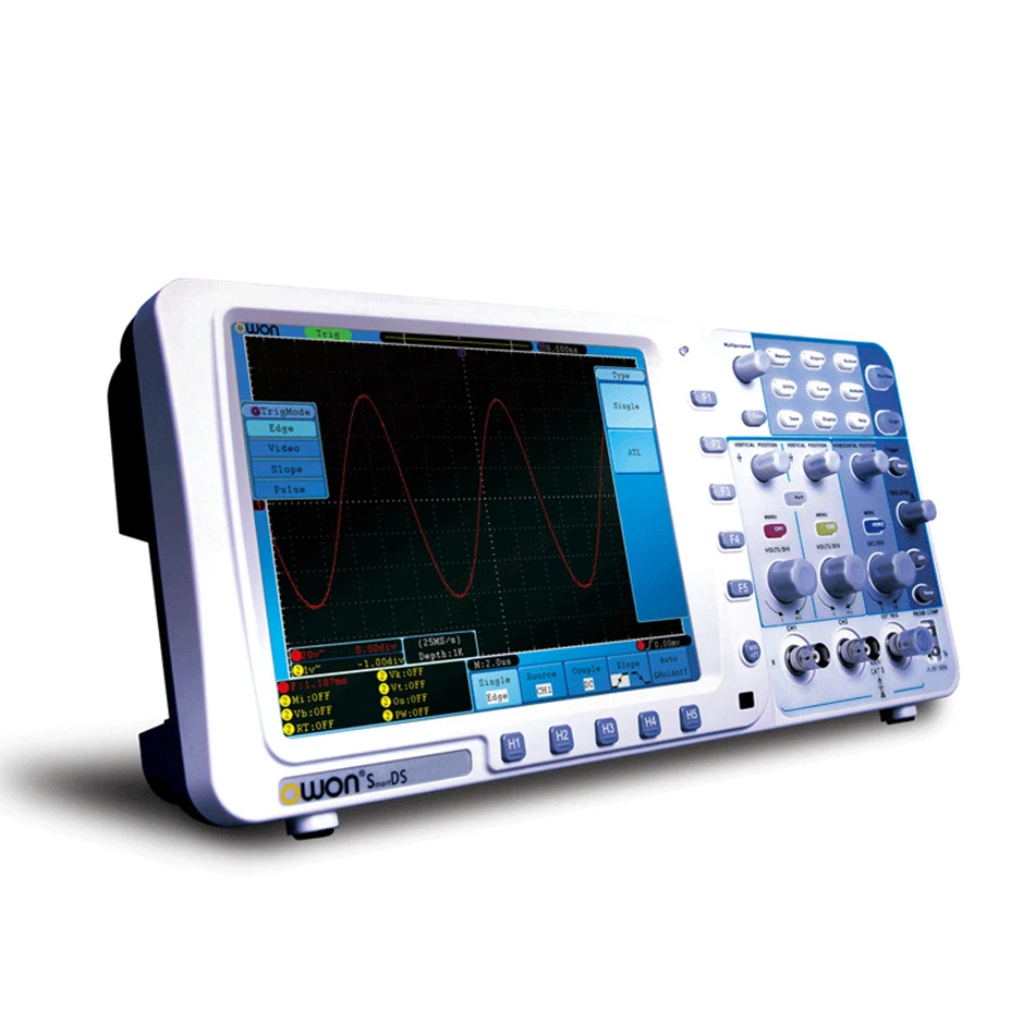 SDS8202 New Ultra Thin Smart DS Deep Storage Digital Oscilloscope