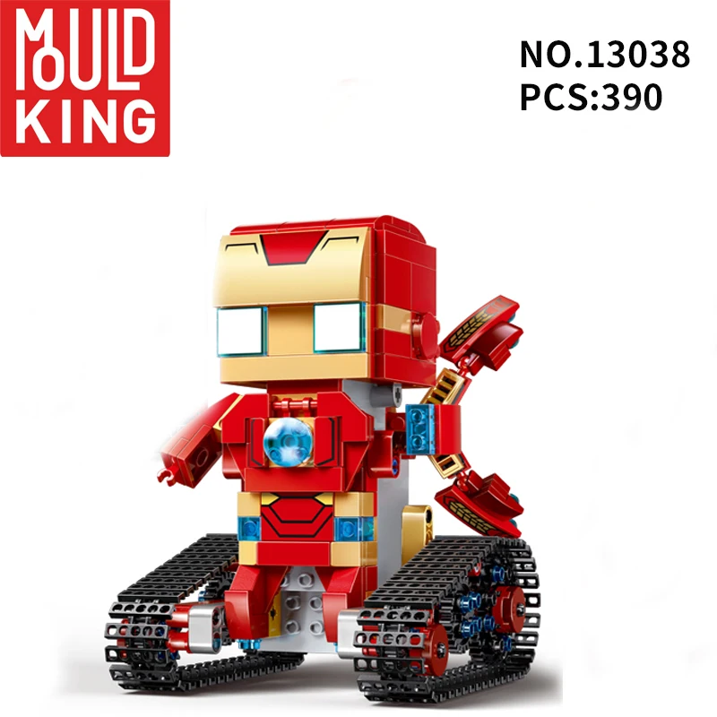 

Mould King Technic RC Remote Control Ironmen13038 13039 13040 13041 Building Blocks Bricks Toys For Kids Gift