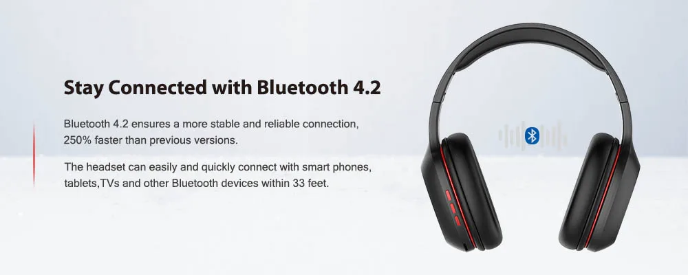 Ausdom M09 беспроводные наушники Bluetooth наушники с микрофоном беспроводная гарнитура Bluetooth гарнитура стерео Поддержка SD карты