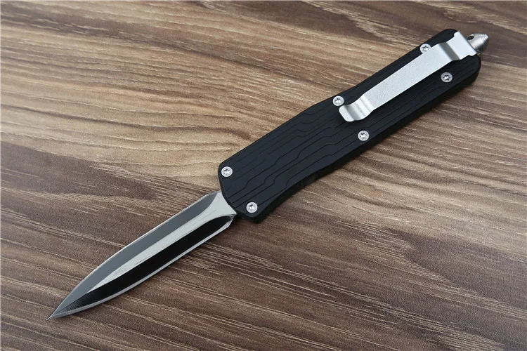 RIUU C07 Ножи 2 стиля складной Ножи 440C лезвие цинк алюминий ручка сплава тактические охотничьи ножи выживания Кухня для повседневного использования - Цвет: B