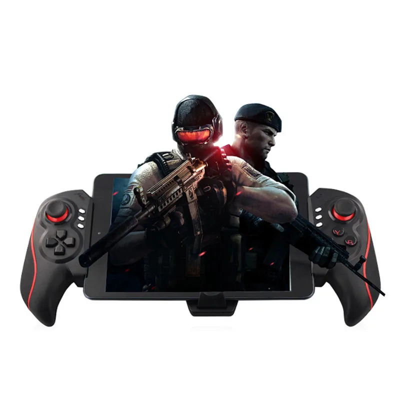 Koop Draadloze Gamepad Bluetooth Telescopische Game Gaming Controller Joystick Voor iPhone ipad PC Android IOS Tablet