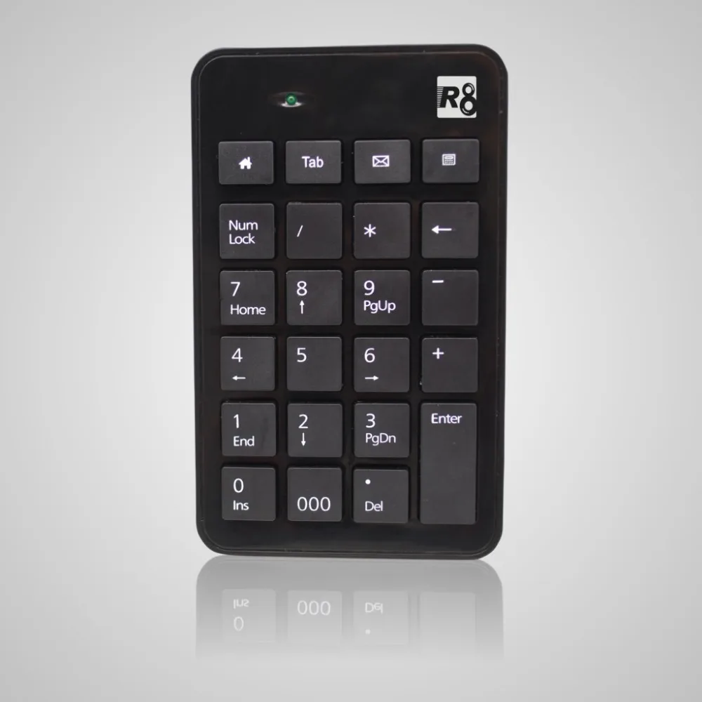 Portable Slim USB Mini Numeric KeyPad Number Keyboard