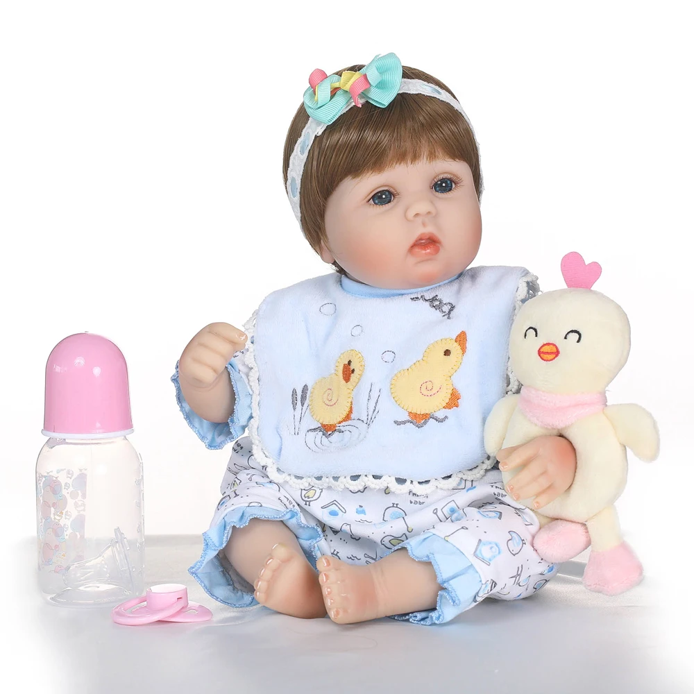 NPK спальная корзина Новорожденные детские игрушки куклы 16 &quot40 см мягкие