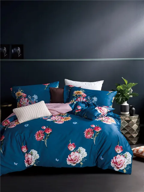 Cheap Housse de couette Egyptian cotton Print 4Pcs king size bedding sets Boho Duvet Cover+Bed sheet+Pillowcase colchas para cama Cheap Housse de couette Egyptian cotton Print 4Pcs king size bedding sets Boho Duvet Cover+Bed sheet+Pillowcase colchas para cama