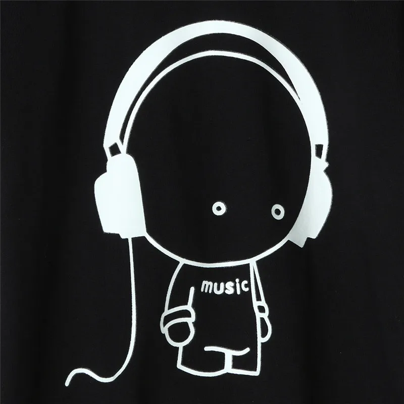 Summer Family Man Father Headset Short Sleeve Fluorescence T shirt Clothes A3$ (5)