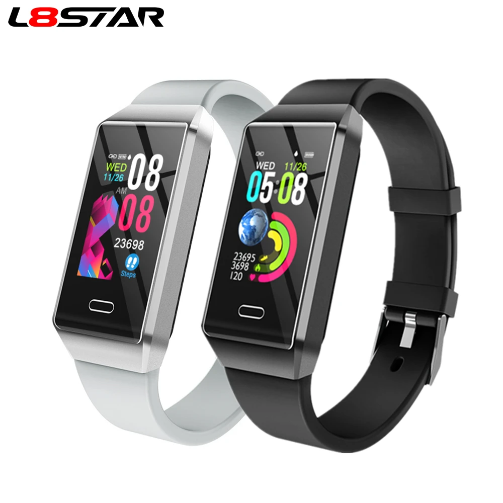 

L8star Smart Bracelet X9 Real time Heart Rate Blood Pressure Monitor Smart band Alarm clock waterproof GPS Sport fitness tracker