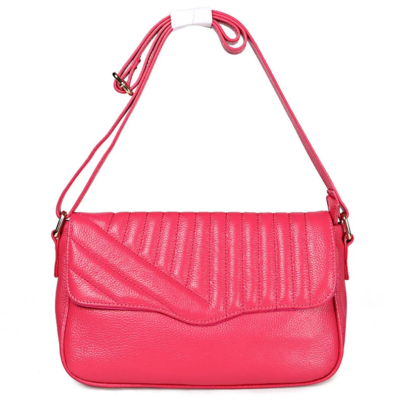 

New arrival fashion style genuine leather lady shoulder bags famous designer women crossbody messenger bags female handbags