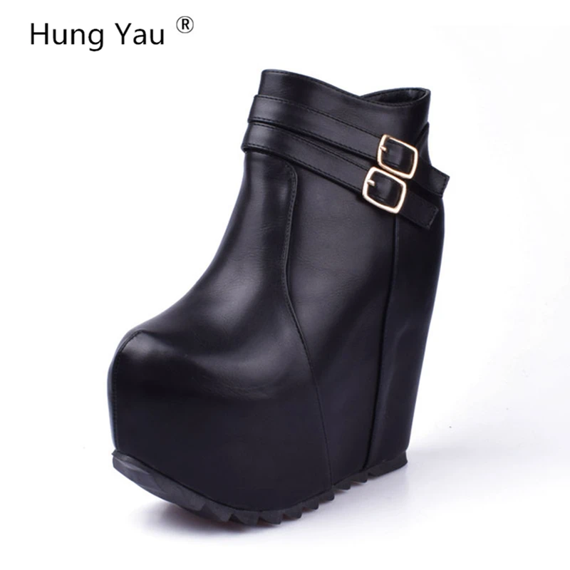 flat slip on ankle boots