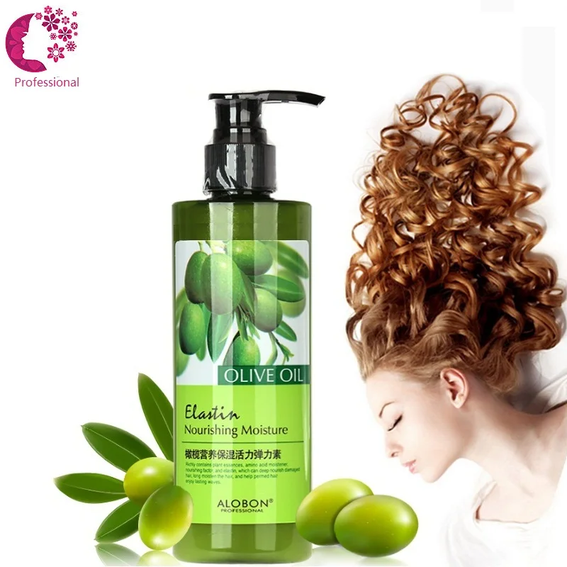 200ML Natural Olive Oil 4IN1 Moisturizing Elasticity Styling Damage