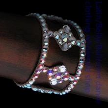 Новое поступление латинские танцевальные аксессуары ожерелья для танцев Senior Stones браслеты для женщин латинские танцевальные браслеты DXSP0140003