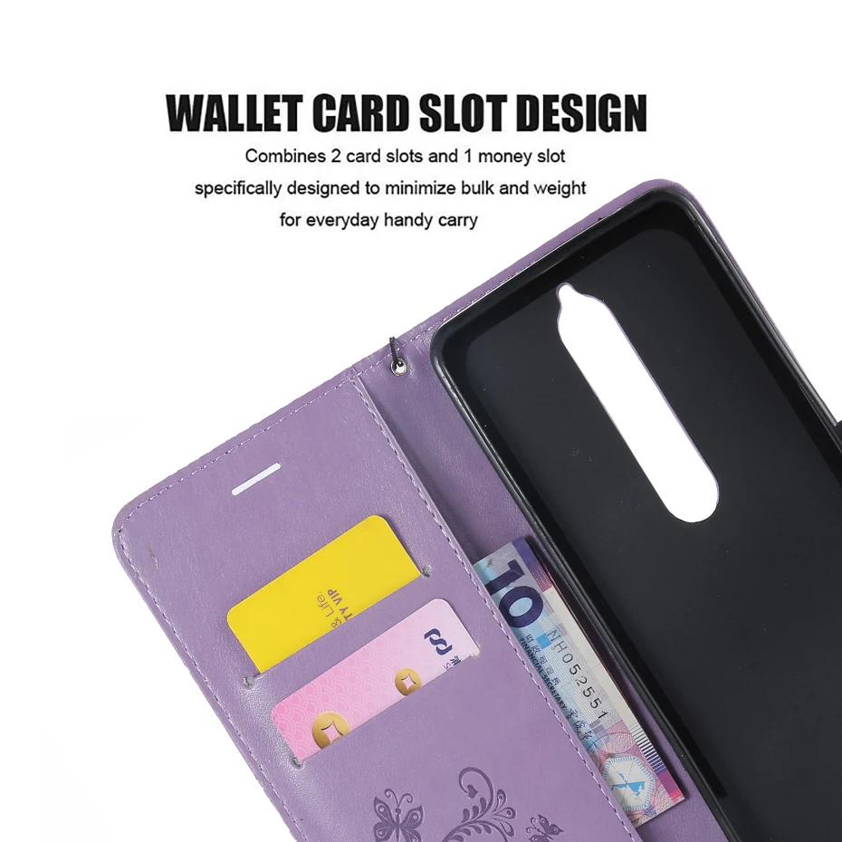 3D Flip Leather Wallet Stand Phone Case For Nokia 6.1 N3 N5 N635 N640 Cover w Card Slot Fundas For Nokia 6 2018 Magnetic Coque (3)