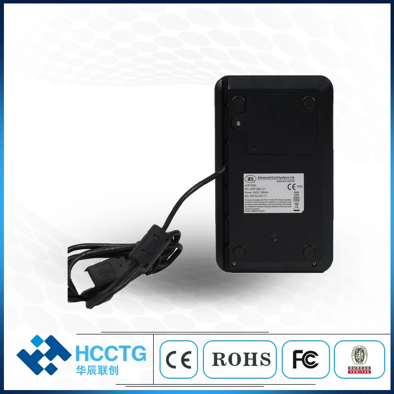 ISO1443 PC SC совместимый Бесконтактный NFC ридер с usb-разъемом с ЖК дисплей Smart Card Reader ACR1222L