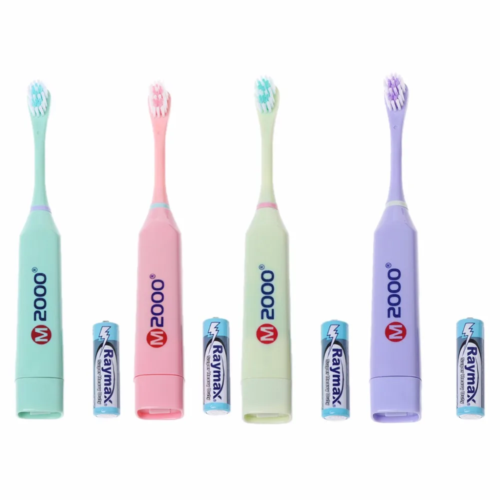 

Electric Toothbrush Battery Powered Kid Child Soft Oral Care Waterproof For Children