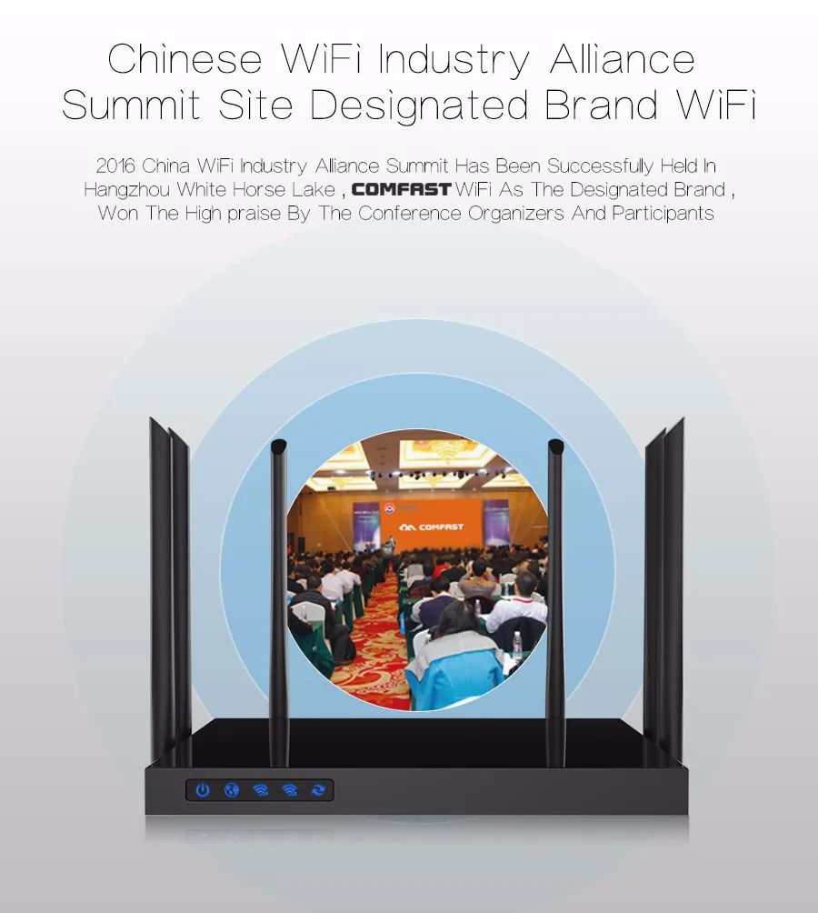 best mesh wifi extender Comfast WIFI Router English Version 802.11AC Dual Band 2.4/5G access point 1750MBPS high power wi fi router for Enginering wifi router range extender