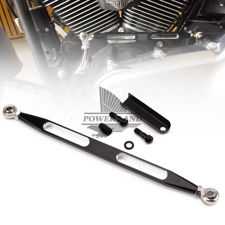 Black CNC Deep Cut Gear Shifter Shift Linkage Clutch Parts For Harley