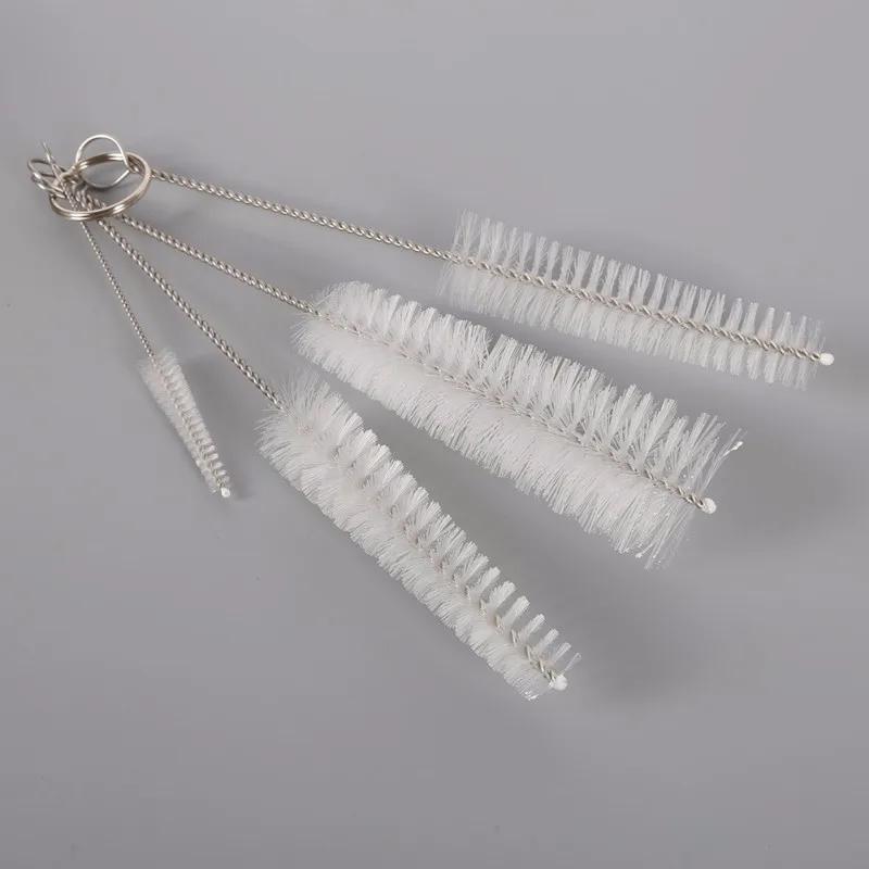 Щетка для очистки соломы из нержавеющей стали 4 шт.|brush cleaner|straw brushcleaning brushes stainless