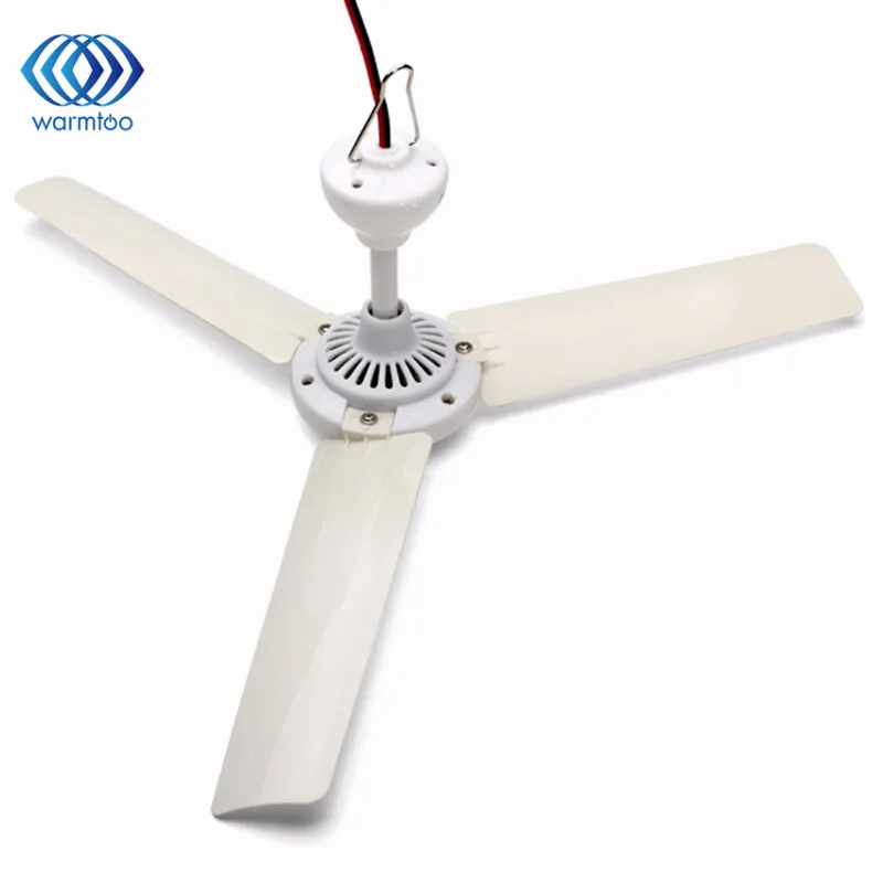 Us 20 0 5w Dc 12v Plastic 3 Leaves Brushless Converter Motor Ceiling Fan Battery Storage Street Car Ceiling Fans In Fans From Home Appliances On