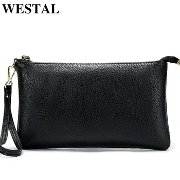 

WESTAL Women's Clutch Bag Female Purses and Handbags Leather Women Envelope Bag Clutch Evening Bags Messenger /Shoulder Bags 909