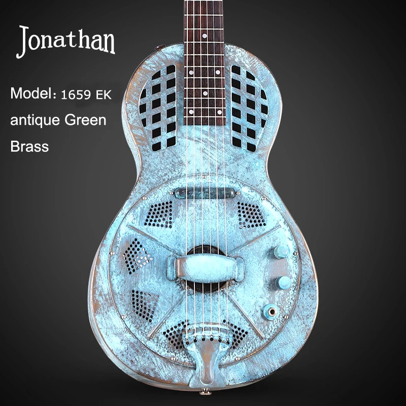 Jonathan резонаторная гитара повторно Гитара s металлический корпус Duolian guitar|resonator