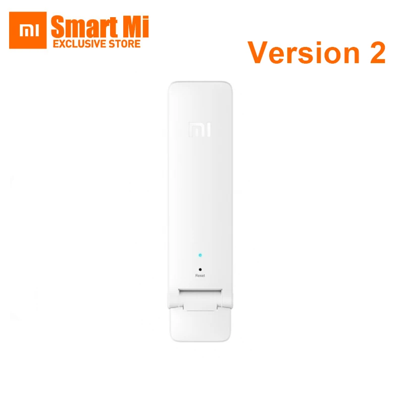 Обновление Новая версия два Xiaomi mi Беспроводной Wi-Fi усилитель 2 300 Мбит/с Repeater2 Extender Портативный mi ni маршрутизатор расширитель wi-fi сигнала