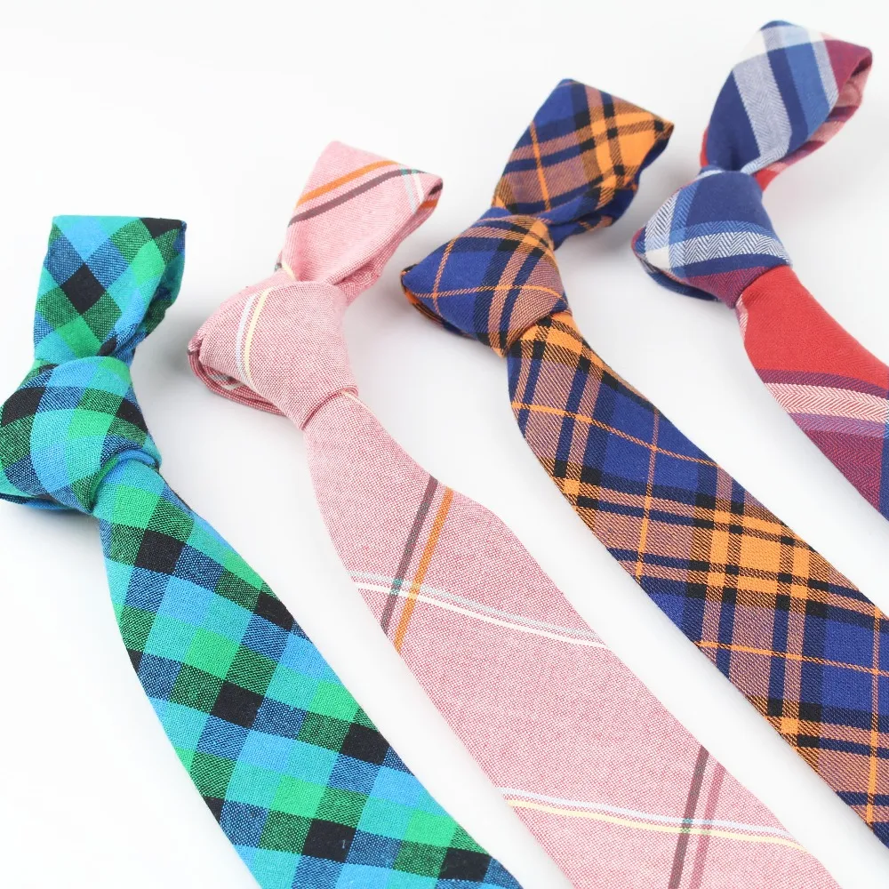 small neck tie