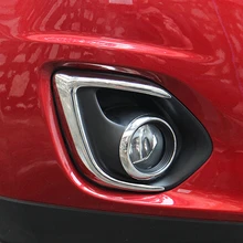 Автомобилей передние противотуманные свет лампы чехол накладка для Mitsubishi ASX 2013 Автоаксессуары стайлинга автомобилей