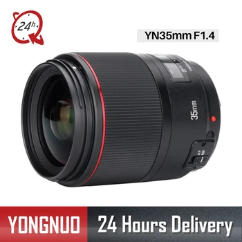 

2019 YONGNUO YN35MM F1.4 Standard Wide Angle Lens for Canon Bright Aperture Prime DSLR Camera Lenses for 600D 60D 5DII 5D 500D
