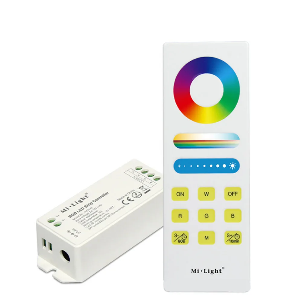 Milight FUT045A RGB + CCT умная светодиодная система управления 15A 6A/канал 2 4G беспроводной