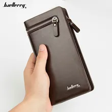 HOT Pu-leder Männer Marke kartenhalter Geldbörse Männer Lange Zipper Walle Setzen Leder Clutch carteira masculina