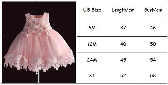Свадебное пышное платье для маленьких девочек; праздничное платье принцессы для маленьких девочек на день рождения; платья на крестины с жемчугом для новорожденных; цвет РОЗОВЫЙ, От 0 до 3 лет
