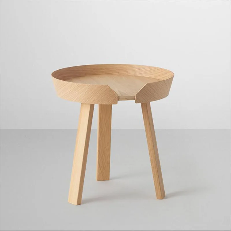 NEW Northern Europe small coffee table size combination of simple solid coffee small round table sofa edge several small Huxing NEW Northern Europe small coffee table size combination of simple solid coffee small round table sofa edge several small Huxing