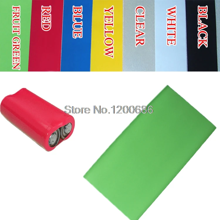 PVC Heat Shrink Tubing 50mm Diameter 32mm heat shrink tubing 18650 battery tow type package 10PCS length 75mm | Обустройство дома
