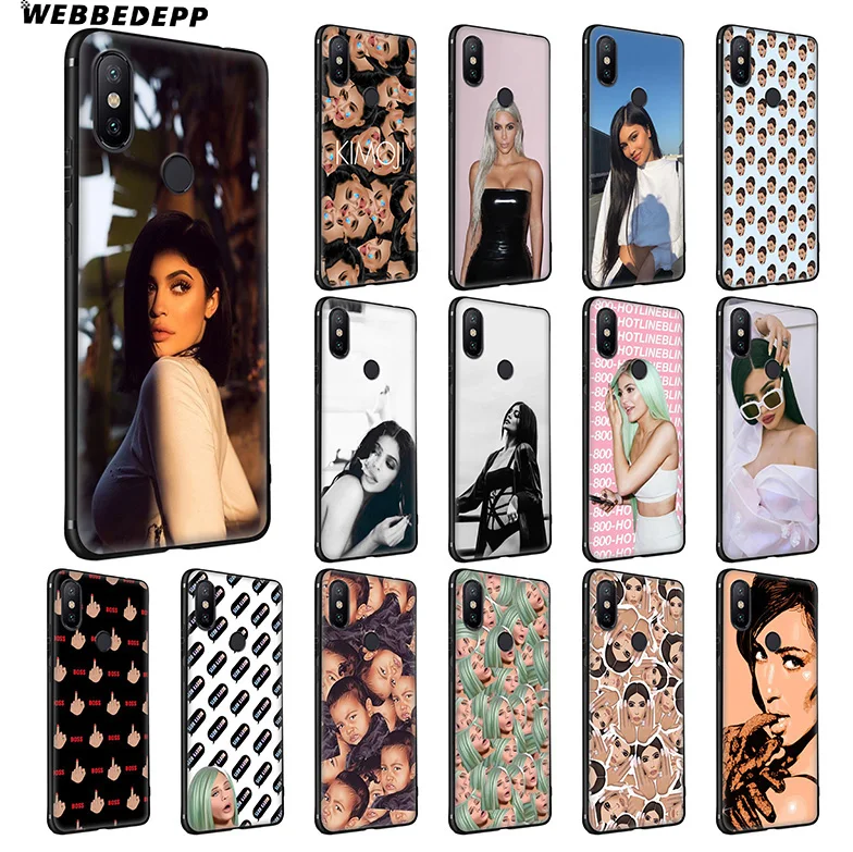 Мягкий силиконовый чехол WEBBEDEPP Kylie Jenner kim kardashian для Xiaomi Redmi Note 7 6 6A 5 4 4X 4A S2 Plus Pro Lite Go |