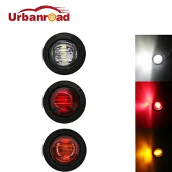 Urbanroad 3/4 ''В 12 В светодио дный LED прицепы боковые габаритные огни для грузовых автомобилей осветительная лампа поворотов Индикатор Янтарный