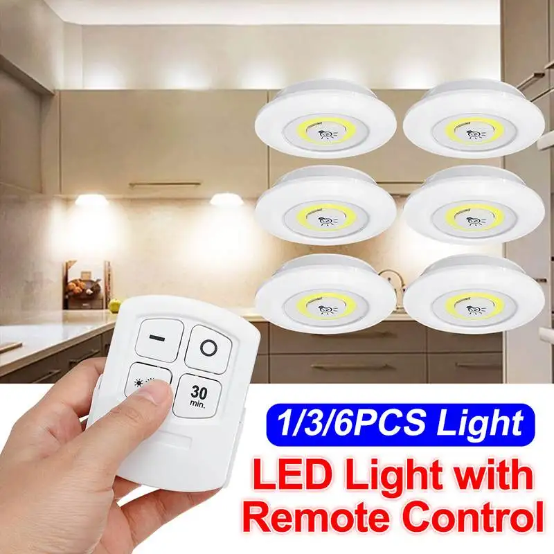 Dimmable Led Under Cabinet Light With Wireless Remote Control