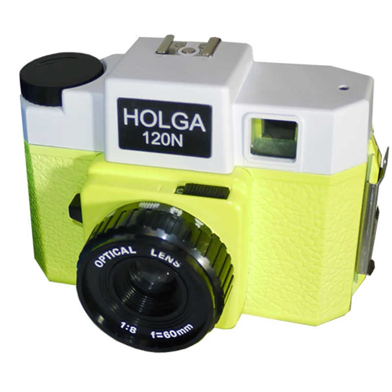 Holga 120N 120 Н Средний Формат Пленки Пластиковые Линзы Игрушечной Камеры ЛОМО Оснастки 6x6 6x4. 5-Night Glow