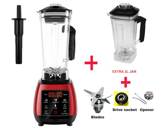 RED 2L Jar N Parts