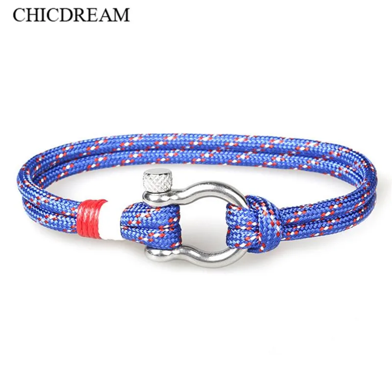 

Cool Military Camouflage Women Men Rope Wrap Bracelet Nautical Marine Survival Wristband Bracelets Bangles Friendship Boy Gifts