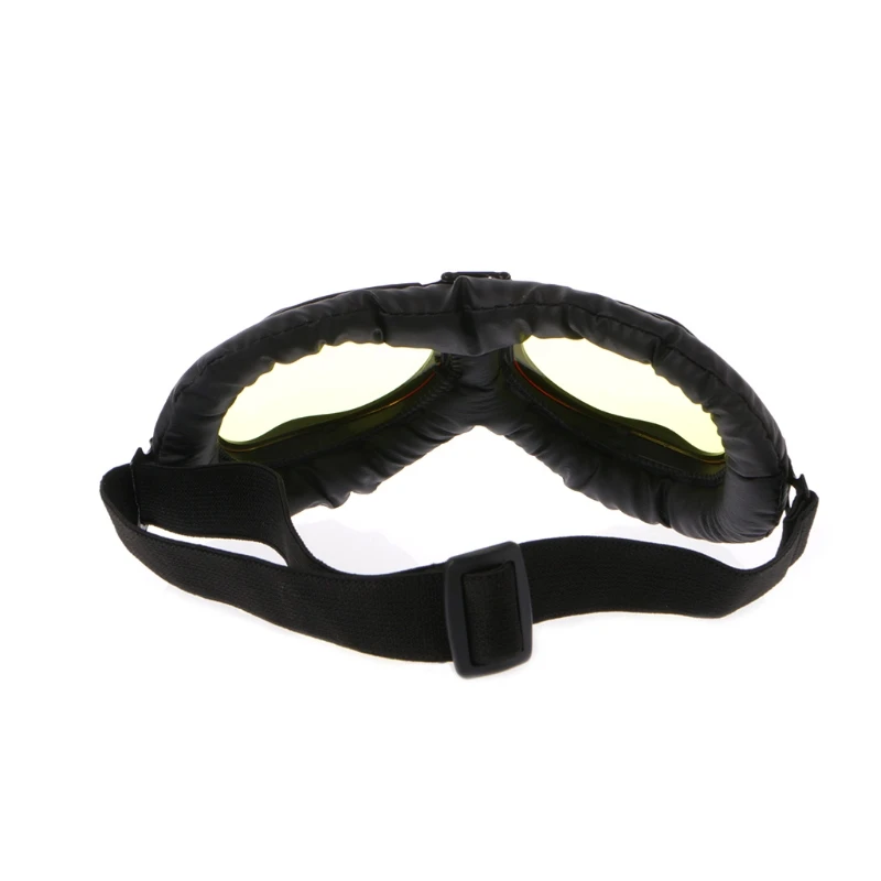 Мотоциклетный шлем мягкие очки винтажные пилот байкер очки Защитное снаряжение Gafas