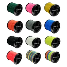 500 м 4 нити Плетеный леска 10 цветов PE леска сильная прочность Морская рыбалка карп бренд рыбы веревка шнур лампа база