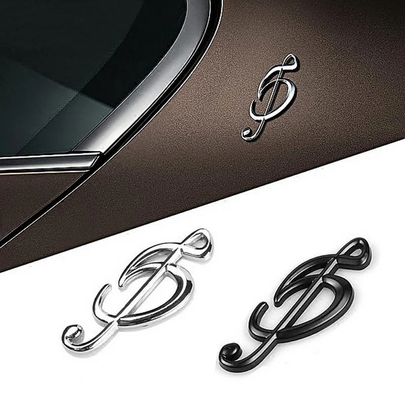Car Styling Chrome нот символ C столб значок сторона наклейка Стикеры Эмблема для BMW 3 5 7