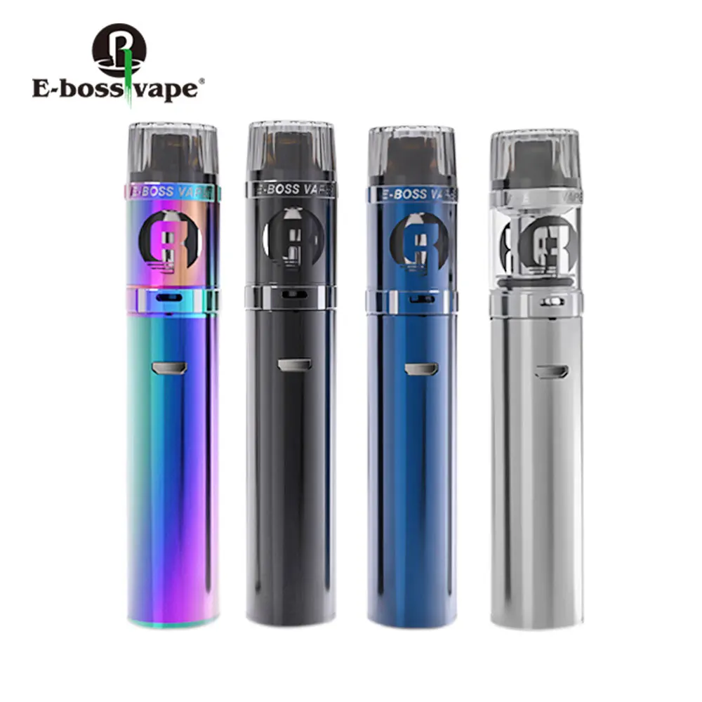 Оригинальный E-bossvape Vape One 2 стартовый комплект 1600 мАч встроенный аккумулятор пылезащитный Магнитный чехол 2 мл E-cig комплект для электронной